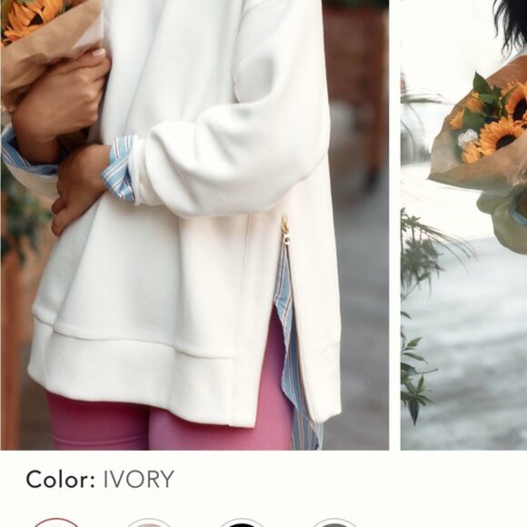 NWT Varley sweatshirt from Anthropologie, so gorgeous!! - Picture 7 of 7